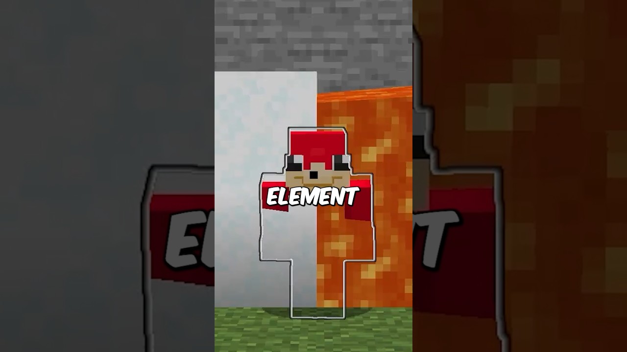 will snow save you from burning in lava #minecraft