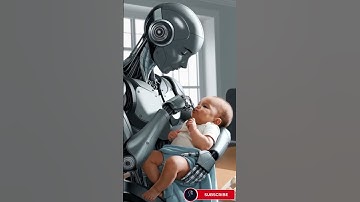 A robot feeding a baby#instagood #robot #howtomaketoysathome #automation #love #starwars #art #alien