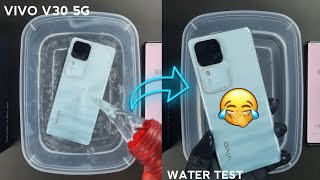 Vivo V30 5G Water Test iP54   Let's See if Vivo V30 is Waterproof Or Not?