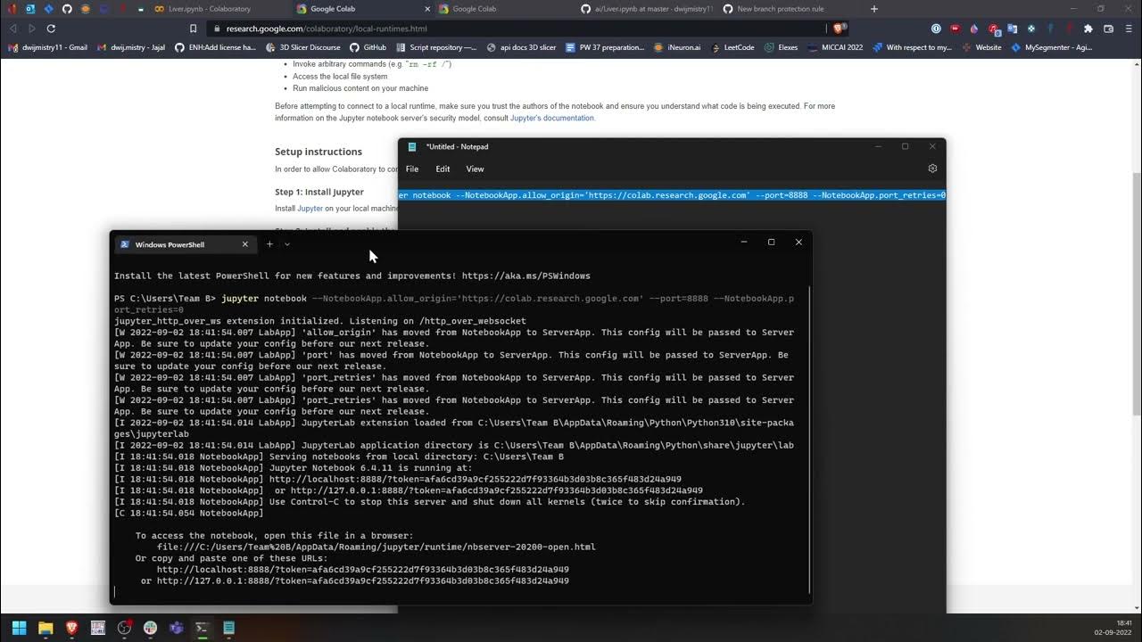 How to use local resources in google colab for AI ML Model training ...