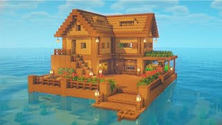 Minecraft: How to Build a Lake House
