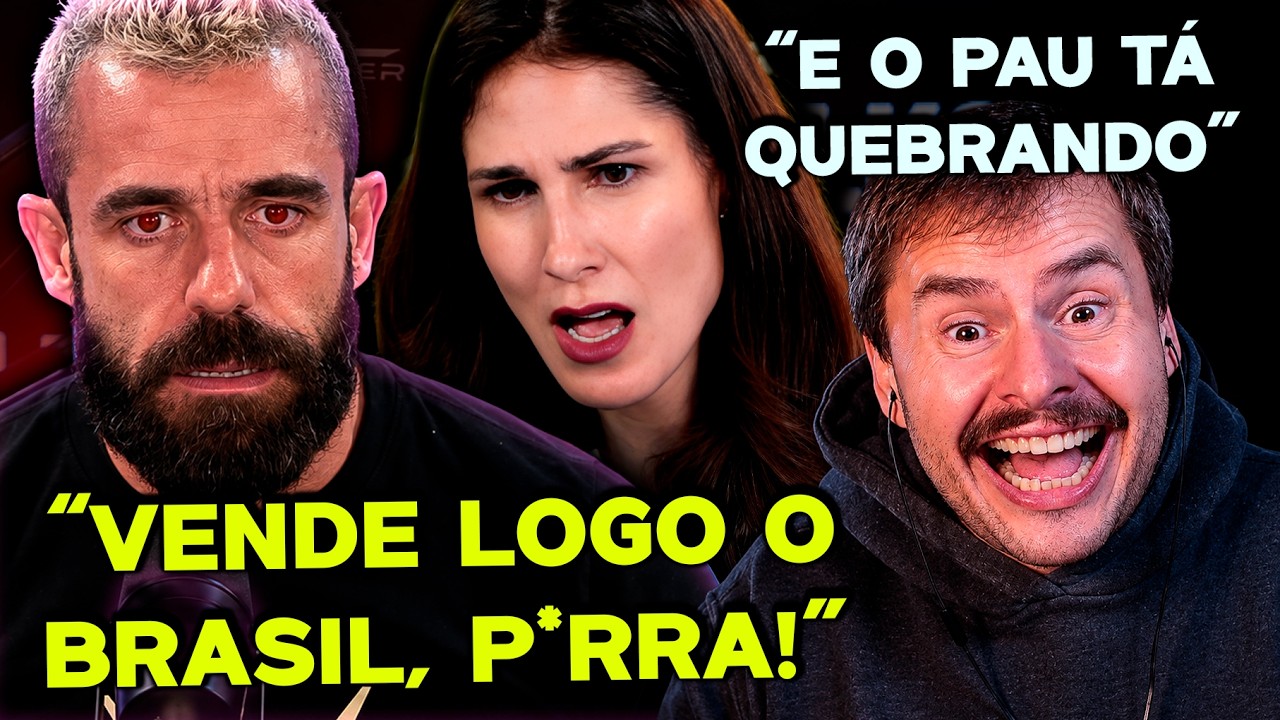 APRESENTADOR SE IRRITA COM PAPO LIBERAL
