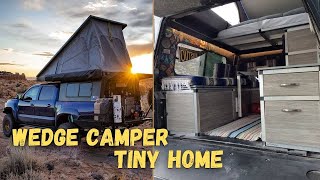 Vagabond Drifter Truck Bed Tiny Home Tour - Solo Female Traveler