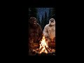 Bigfoot and Yeti campfire jokes compilation #bigfoot #funny #humor #veo3 