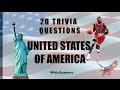 20 Trivia Questions (United States of America) No. 1