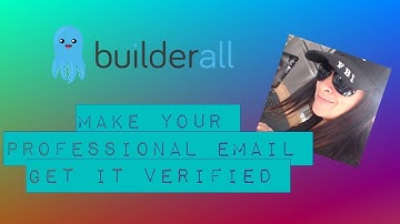 How to Create a Professional Email Verified ( Builderall)