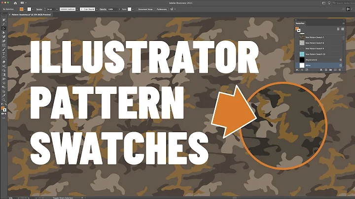 How to Use and Edit Pattern Swatches in Illustrator