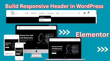 Elementor WordPress Tutorial for Beginners | Create Custom Header using Elementor Hindi/Urdu