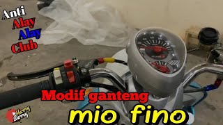 modif simple yamaha fino karbu thailand style budget minim