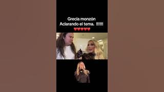 Grecia monzon  aclara polémica. !!😱