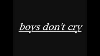 Boys Don't Cry by The Cure (Lyrics Video)