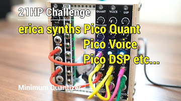 21HP Challenge - Minimum Quantizer | Pico Quant, Voice, DSP