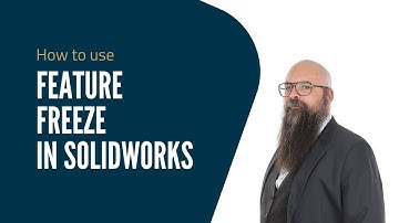 SOLIDWORKS TUTORIAL: How to use Feature Freeze in SOLIDWORKS