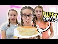 MAKING GIANT FLUFFY PANCAKES // Did They Work?