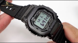 UNBOXING NEW BLACK G-SHOCK FULL METAL CONNECTED SOLAR WATCH GMWB5000G-1