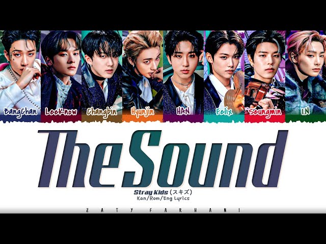 Stray Kids (スキズ) - 'The Sound' Lyrics [Color Coded_Kan_Rom_Eng] class=
