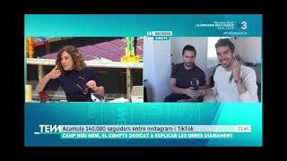 Entrevista a Tot Es Mou de TV3 a Camp Nou Now