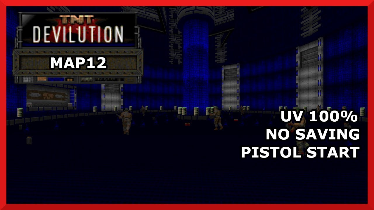 Final Doom TNT: Devilution UV 100% Map12 "Ion Flux" - YouTube