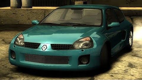NFS Most Wanted - Renault Clio V6