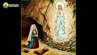 Essa menina viu Nossa Senhora em Lourdes