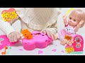 メルちゃん ハンマーであける 海外のおもちゃ ミニドール