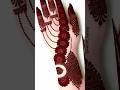 simple easy stylish mehndi design for back hand| #mehndi #hennadesign #mehandi #mehndidesign