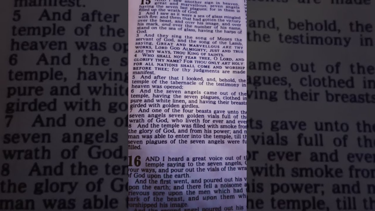  REVELATION 15 1 8 JESUSISCOMING BELIEVEINJESUS MESSAGE REPENT REPENTNOW JESUSISTHEWAY
