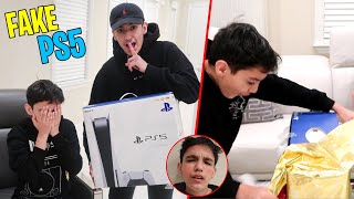 Fake PS5 Prank On My Little Brother (RAGE)