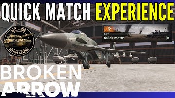 Broken Arrow Quick Match Experience (Full Commentary)