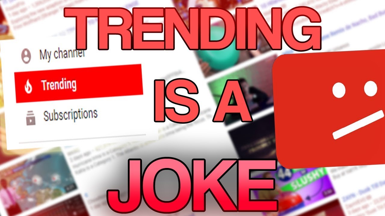  Trending  On Youtube  Is a JOKE YouTube 