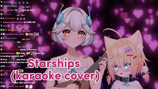 MinikoMew and Ellie Minibot duet Starships by Nicki Minaj