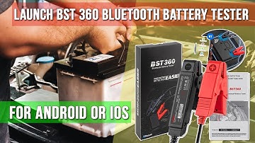 LAUNCH BST 360: BLUETOOTH BATTERY TESTER