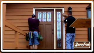 Cheatah™ Exterior Door with Sidelight Installation