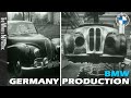 BMW 501 Production in Germany – Historic Footage (1952)