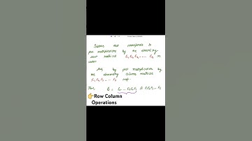 Properties of Rank of Matrix | Linear Algebra | Vector Spaces #csirnetmathematics #linearalgebra