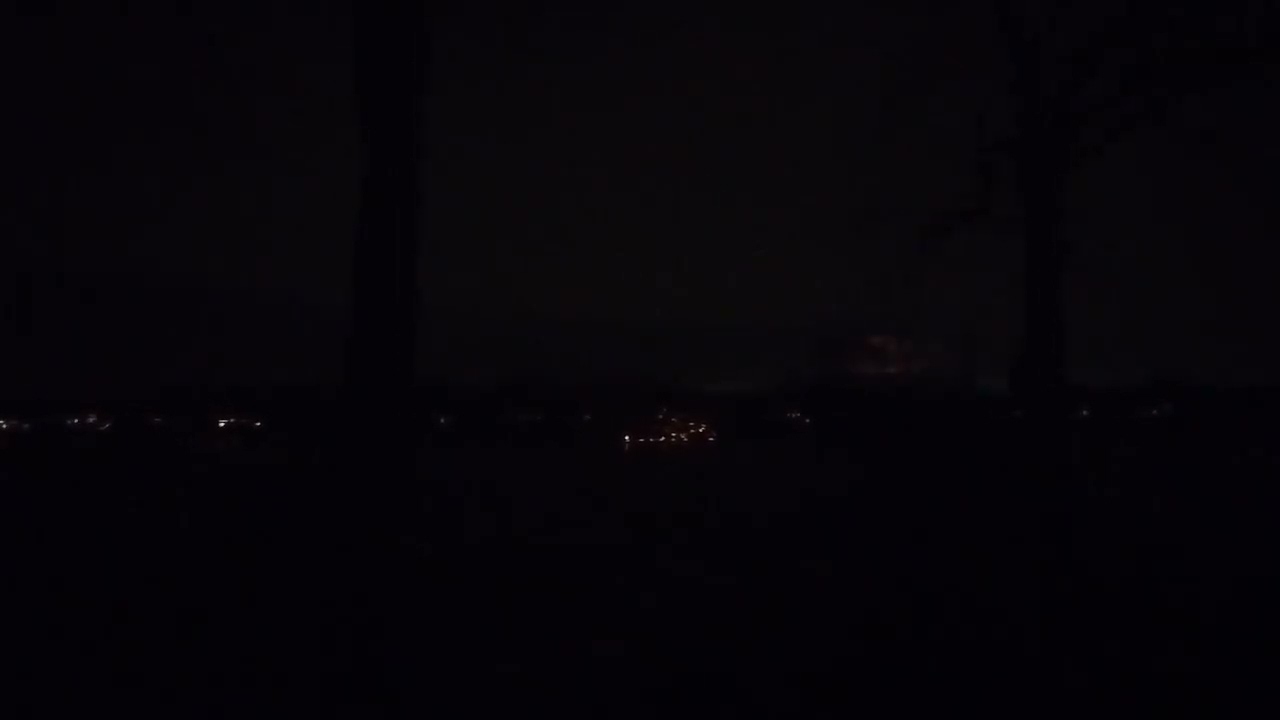 Awesome lightning storm in February! 