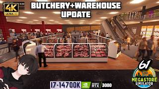 Megastore Simulator 4K #61 Level 223 New Wagyu Meats and Warehouse Expansions MOD +Reshade