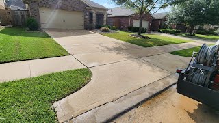 driveway and back patio cleaning by Readykleen Power Washing 325 views 1 year ago 2 minutes, 8 seconds