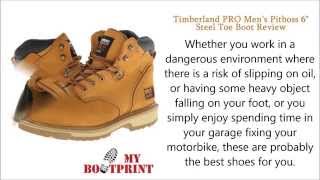 Timberland PRO Men's Pitboss 6 Steel Toe Boot