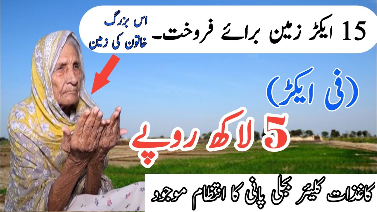 Agriculture land for sale punjab in pakistan2024 cheap zameen