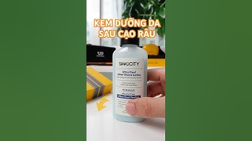 Anh em nào gặp tình trạng đỏ rát sau cạo râu thì tham khảo chai này nha #letnhancheck #review #hay