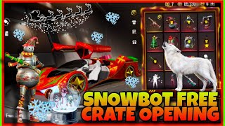 Snowbot Crate Pubg New State - New State Snowbot Free Crate Opening 😱