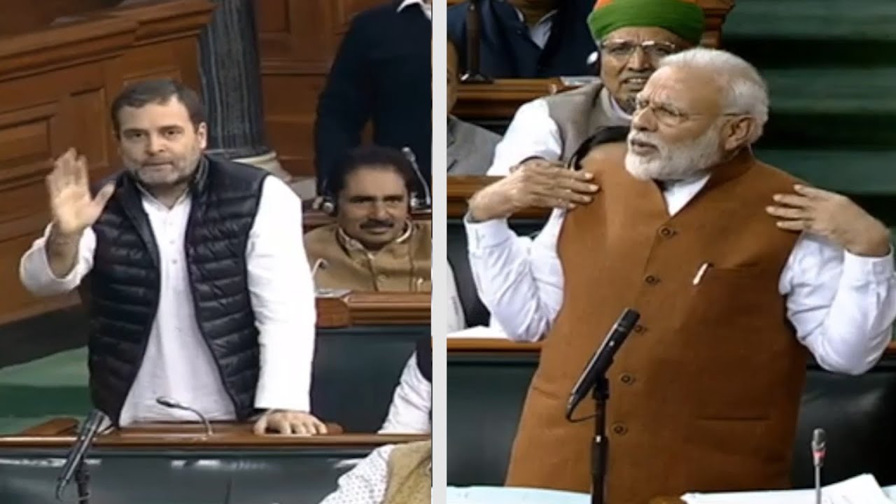 Download PM Modi takes jibe at Rahul Gandhi over his 'Dande marenge...' remark