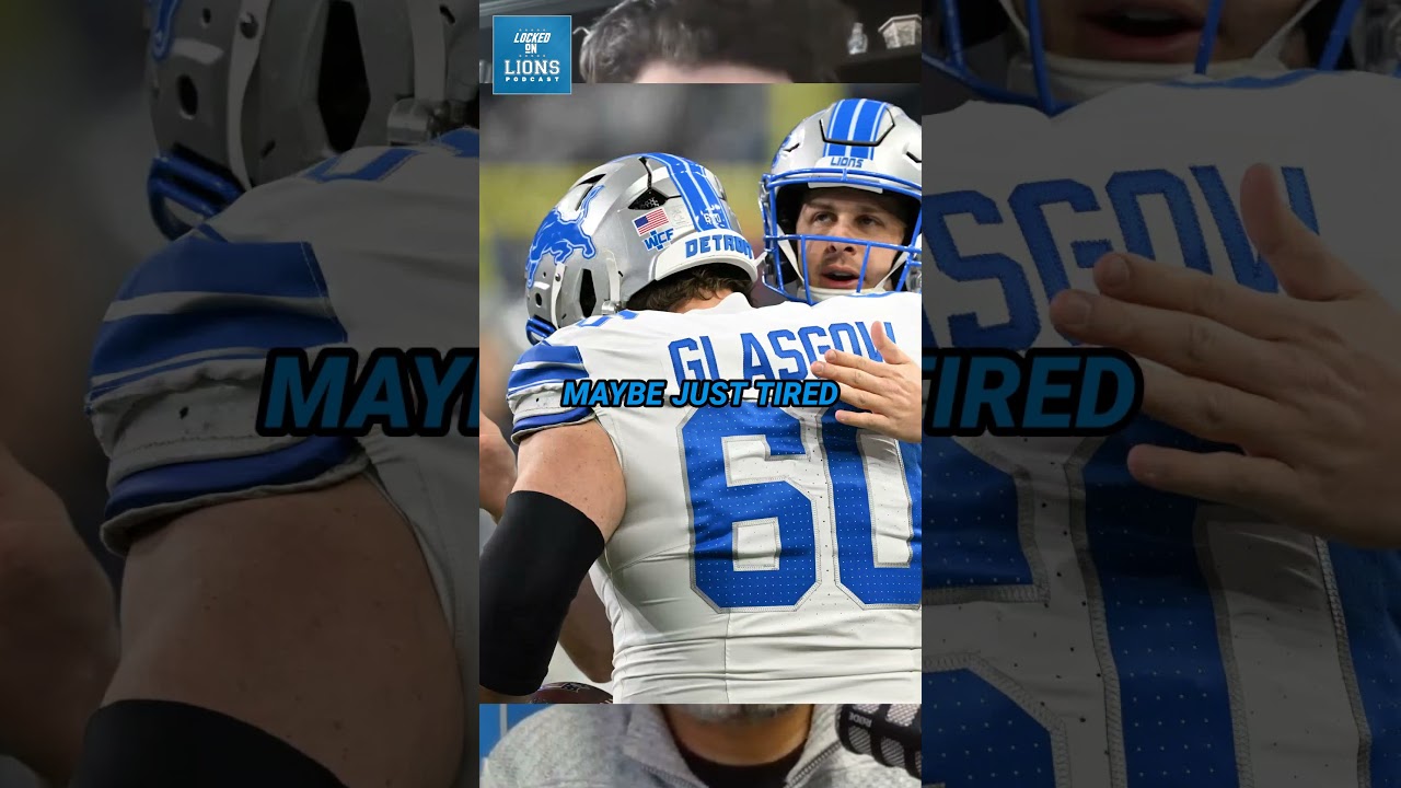 Is Graham Glasgow DONE in Detroit? 👀 #LIONS #grahamglasgow #nfl