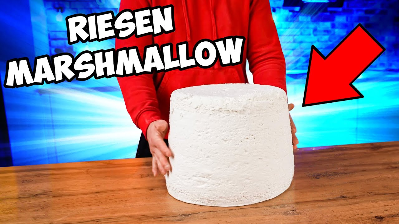 Riesen Marshmallow | So bauen Sie das größte DIY- Marshmallow der Welt von VANZAI