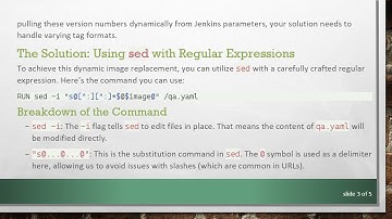 Mastering sed: Dynamic YAML Image Replacement in Your Docker Builds