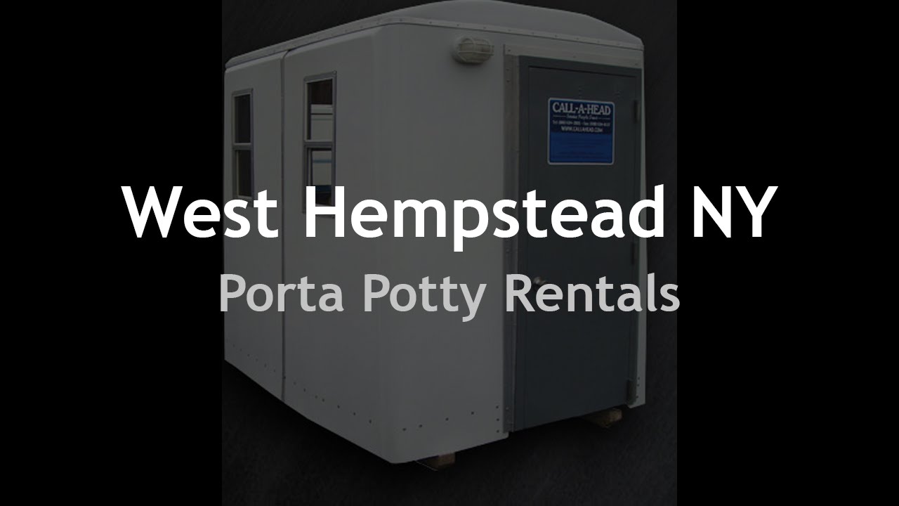 Porta Potty Rental West Hempstead NY (516) 2105844 Clean and