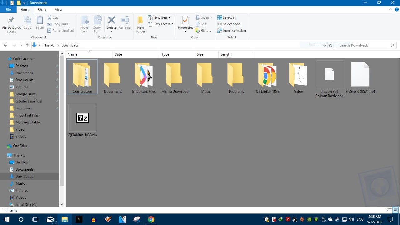 How To Change Explorer S Background Color In Windows 10 Outdated Check Description Youtube