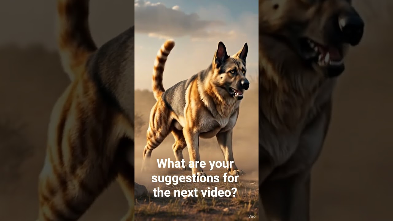 WILD Hybrid! 🤯 We Fused a German Shepherd & Ginger Cat (The Ultimate Apex Predator) 