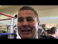 Glenn McCrory on Froch v Groves 2